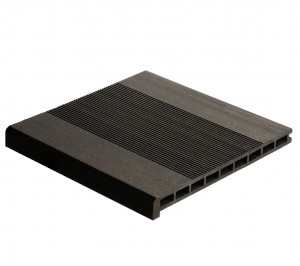 Ступень дпк Polywood пустотелая  Графит 