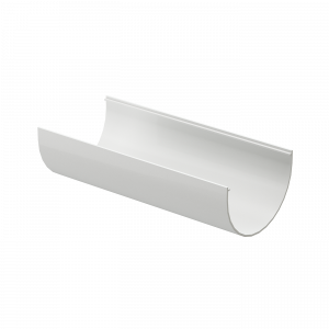 Желоб водосточный 3 м Премиум (Premium) Пломбир